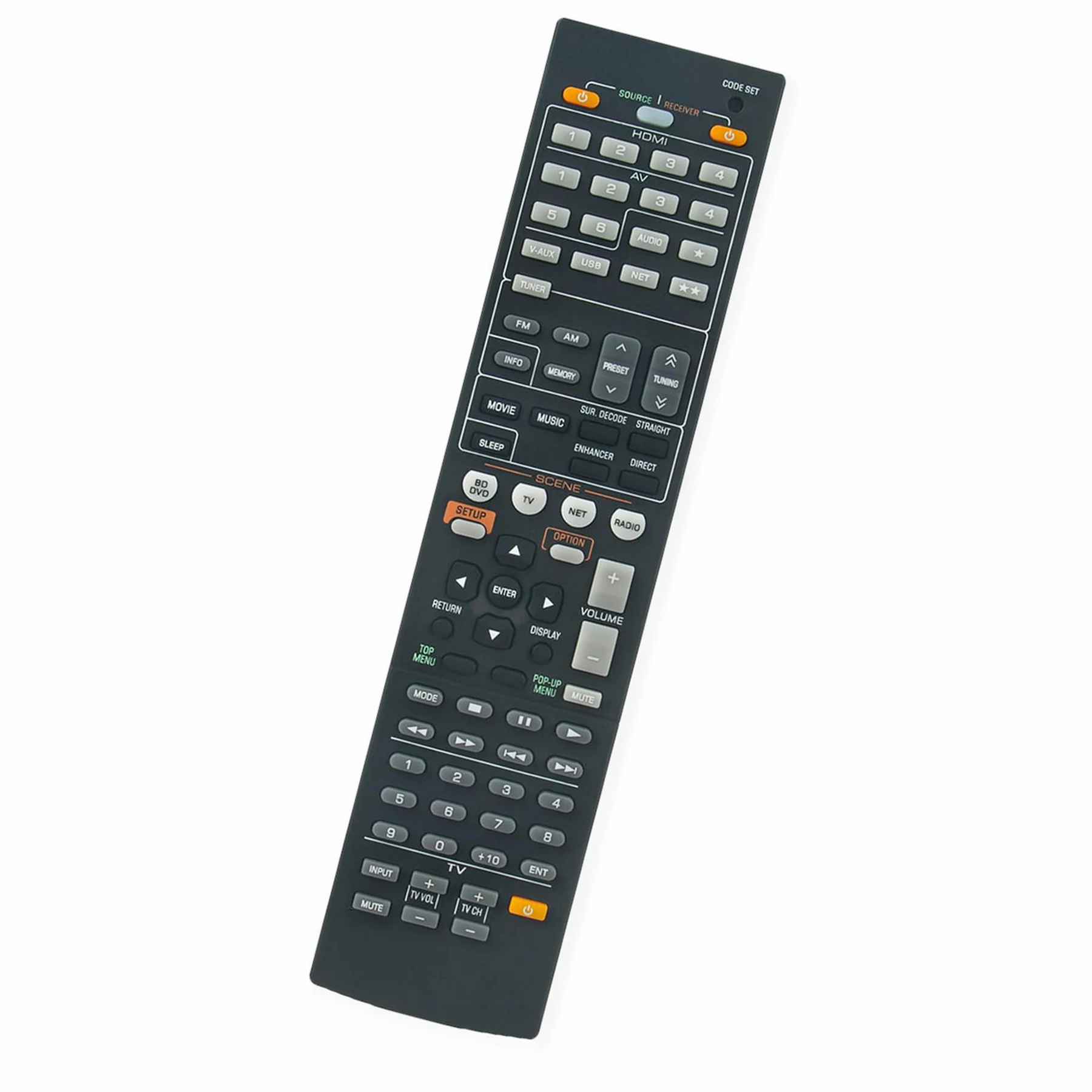 Yamaha RX-V473BL AV Receiver Remote - Image 2